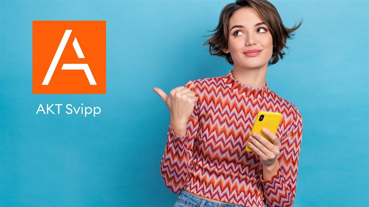 Bilde som illustrerer bestilling i AKT Svipp - Klikk for stort bilde