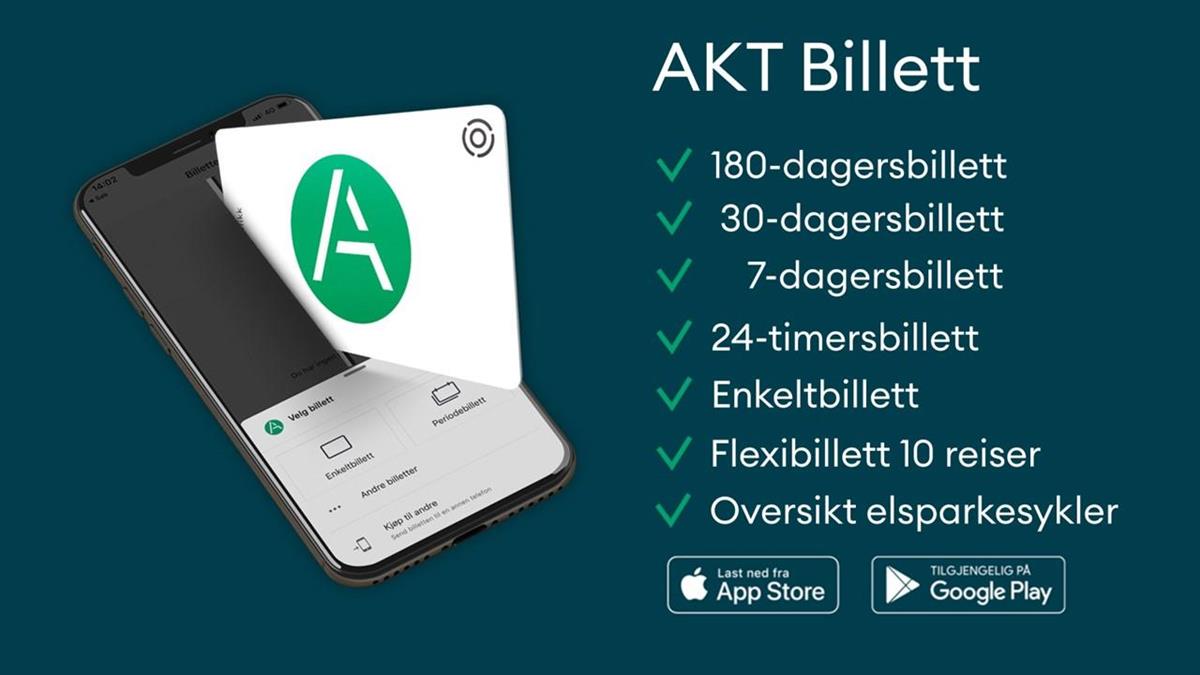 bilde som illustrerer AKT Billett - Klikk for stort bilde